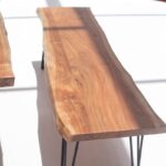 Laronia Dark Acacia Wooden Bench