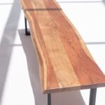 Laronia Dark Acacia Wooden Bench
