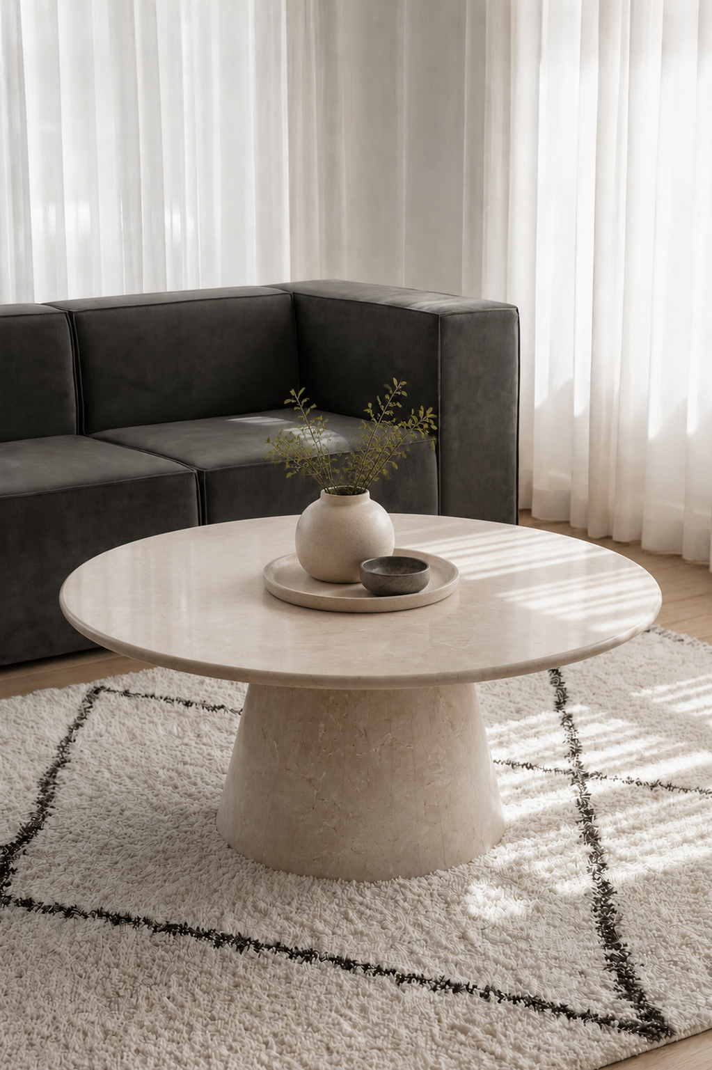Decima Crema Marfil Coffee Table