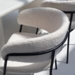 Elita Boucle Dining Chair