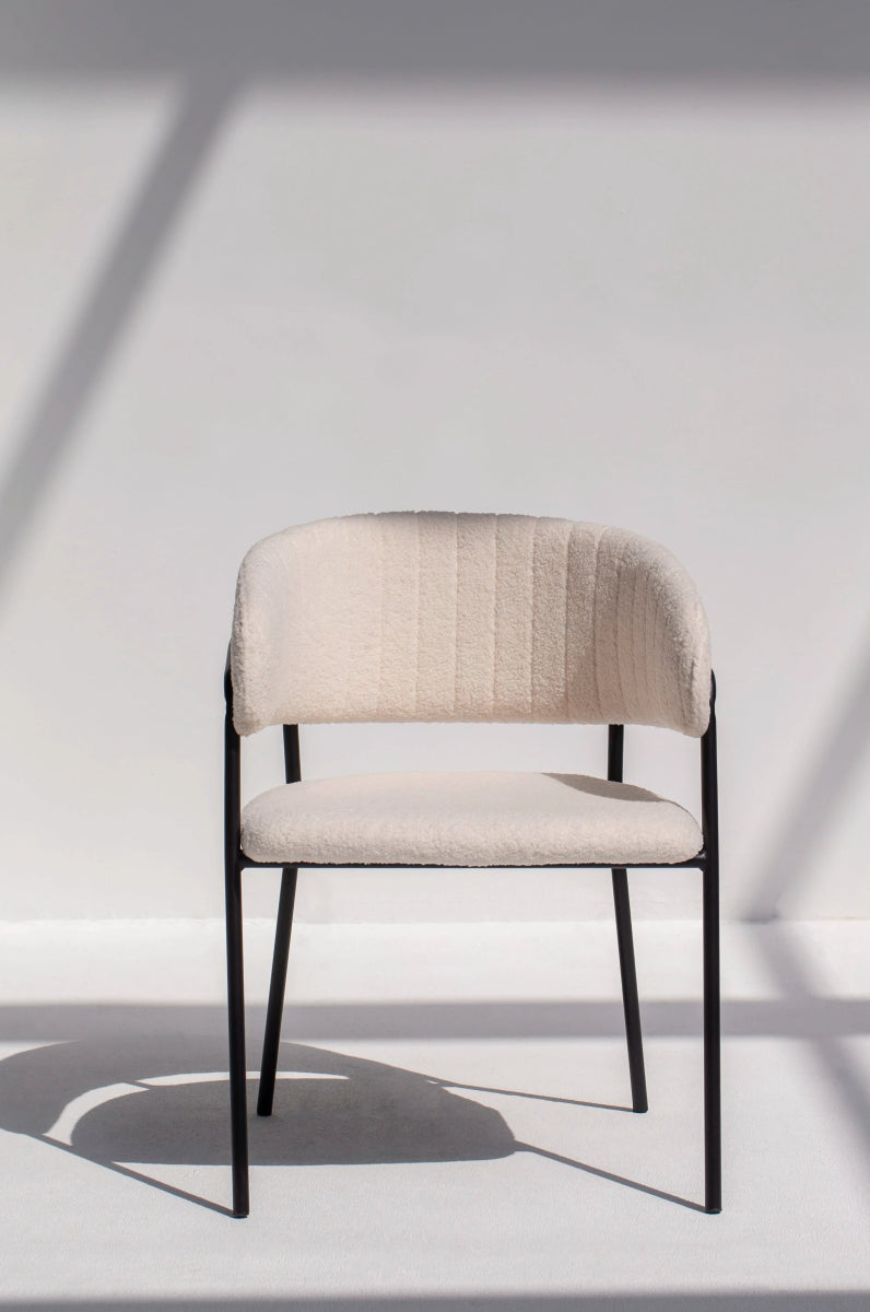Elita Boucle Dining Chair - Image 5