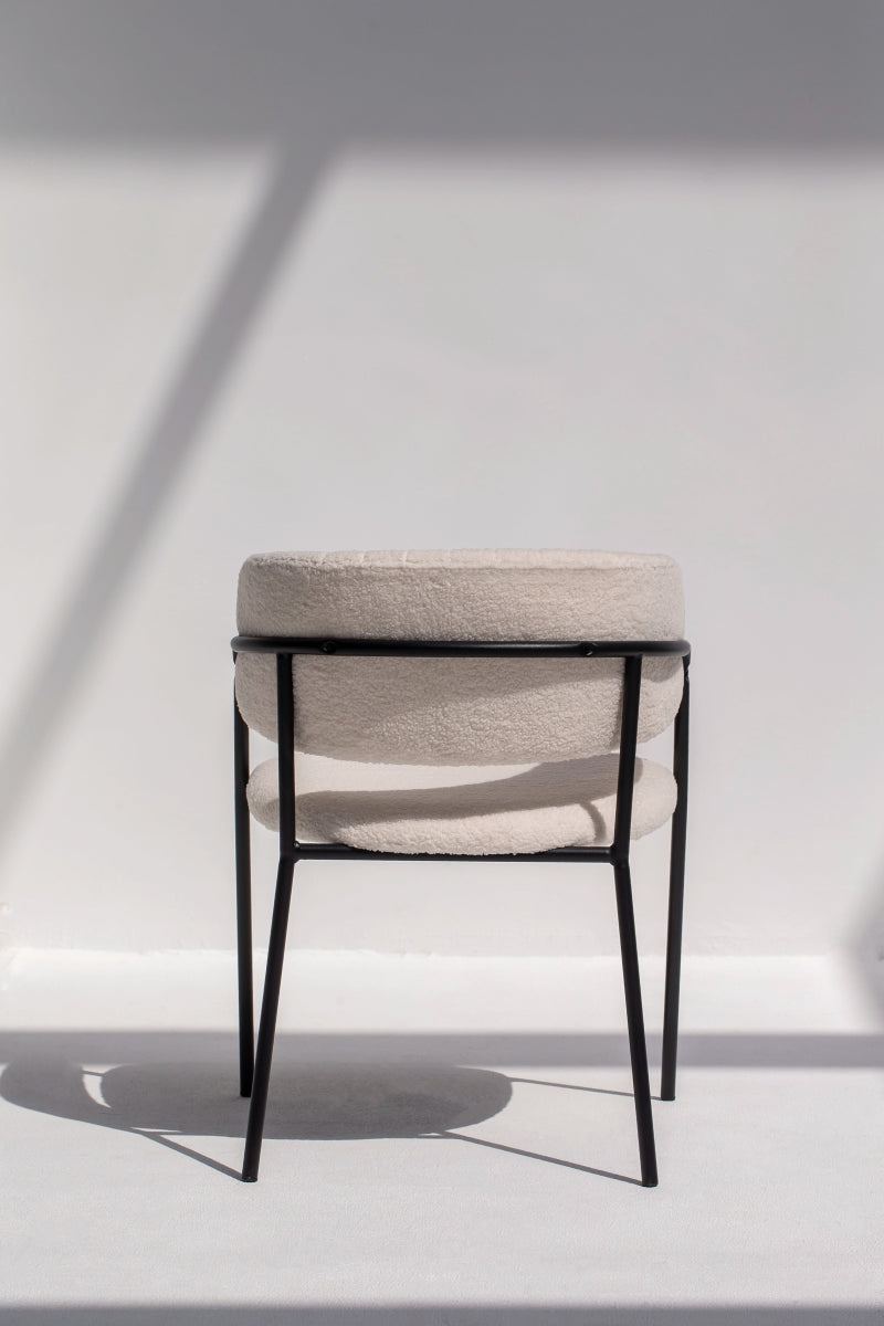 Elita Boucle Dining Chair - Image 7