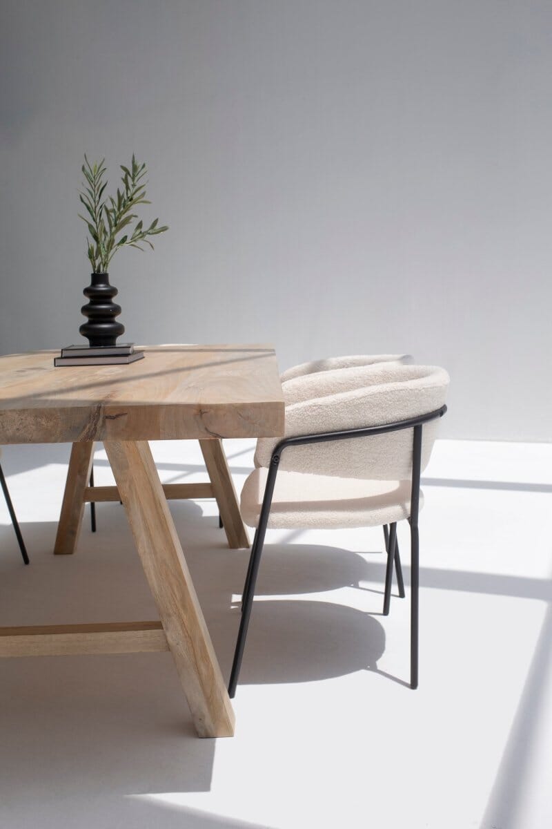 Elita Boucle Dining Chair - Image 11