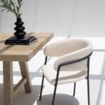 Elita Boucle Dining Chair