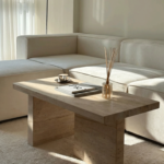 Santorini Travertine Coffee Table
