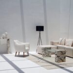 Yvette Calacatta Viola Marble Console Table (4 Leg Styles)