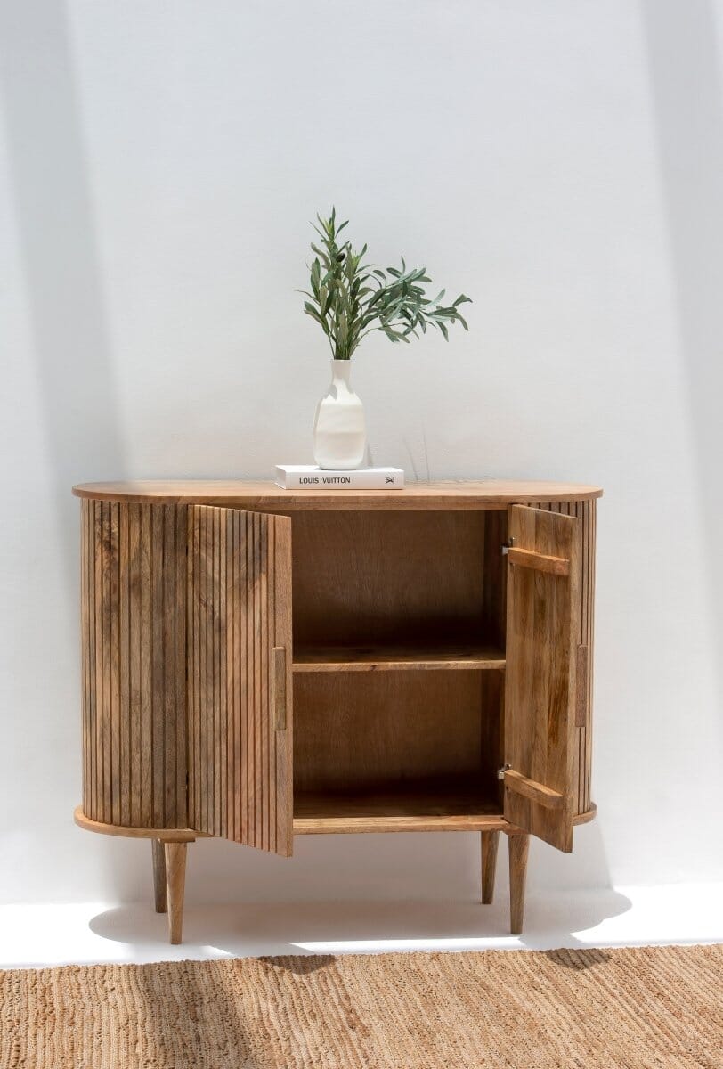 Perdita Wooden Sideboard - Image 4