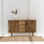 Patrice Rattan Wood Sideboard