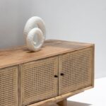 Catalina Rattan Doors TV Unit