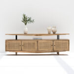 Florence Rattan Doors TV Unit