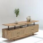 Florence Rattan Doors TV Unit