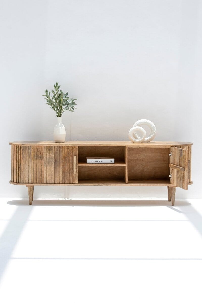 Gretta Wooden TV Unit - Image 4