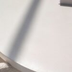 Funda Off White Microconcrete Dining Table