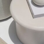 Aliki Off White Microconcrete Coffee Table (Set of 2)