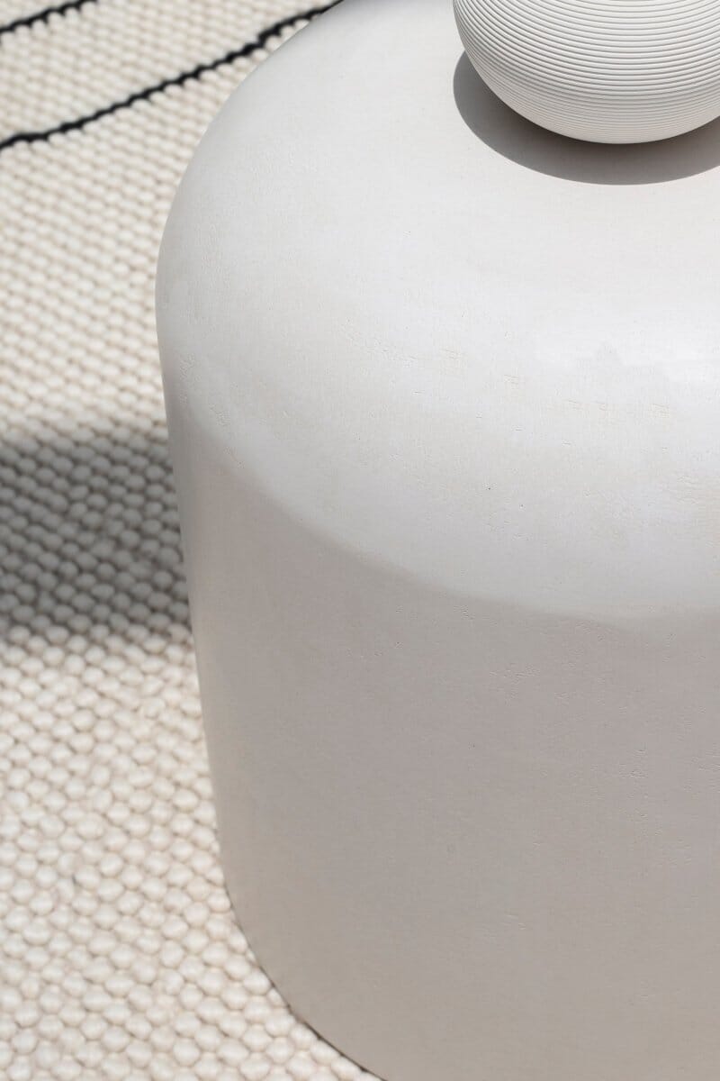 Aliki Off White Microconcrete Coffee Table (Set of 2) - Image 5