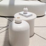Aliki Off White Microconcrete Coffee Table (Set of 2)