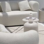 Aliki Off White Microconcrete Coffee Table (Set of 2)