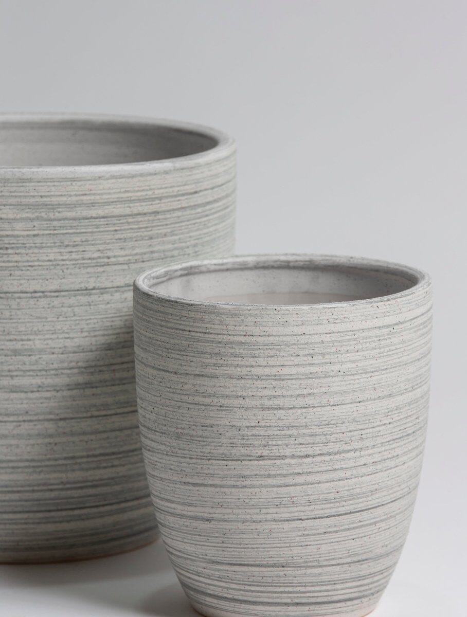 Strata Line Ceramic Pot II - Image 2
