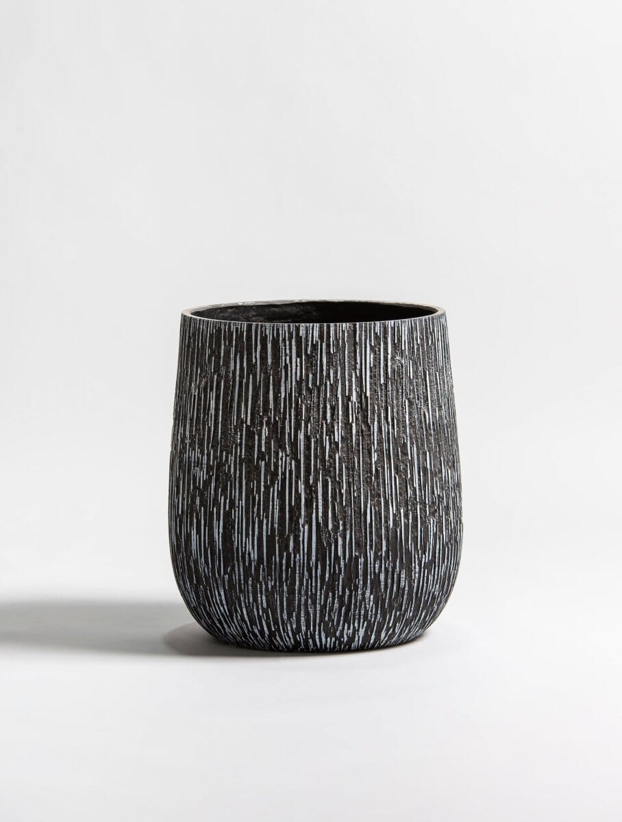 Blackwood Texture Fiber Ceramic Pot - Image 2