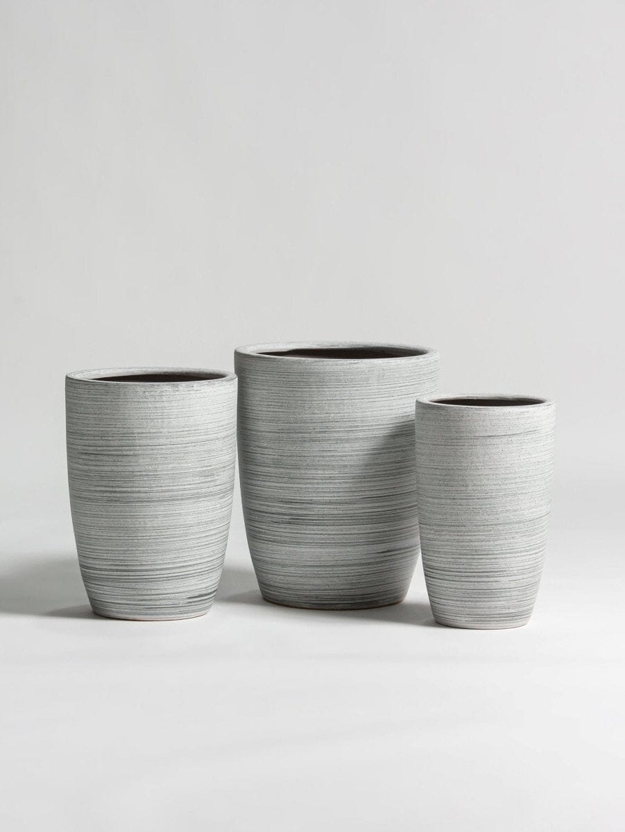 Whispering Lines Ceramic Pot