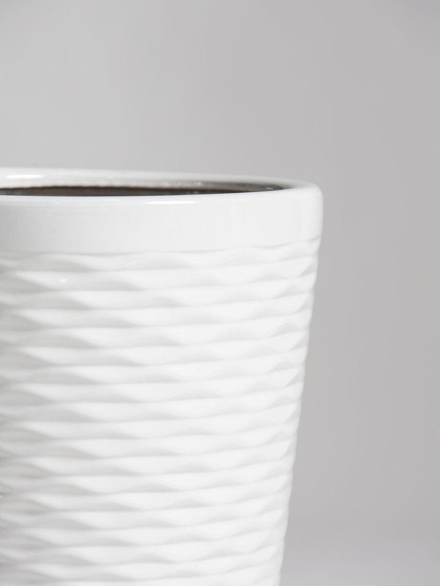 Crystal Weave Ceramic Pot - Image 3