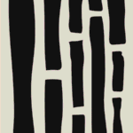 Abstract Pillars Wall Art
