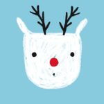 Whimsical Reindeer Wall Art