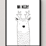 Oh Deer Delight Wall Art
