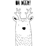 Oh Deer Delight Wall Art