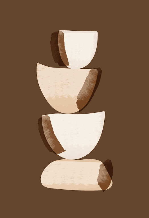 Earthen Equilibrium Wall Art - Image 2
