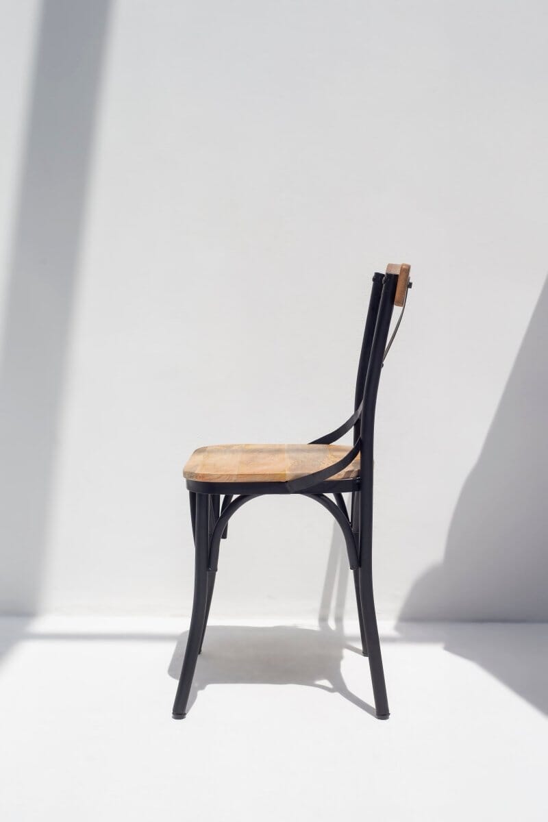Xavia Industrial Dining Chair - Image 6