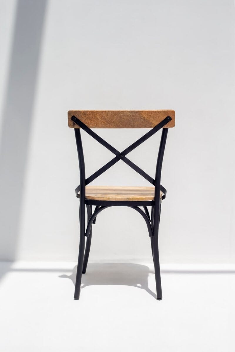 Xavia Industrial Dining Chair - Image 8