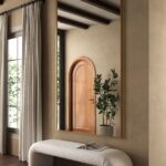 Zara Full Length Gold Rectangular Mirror