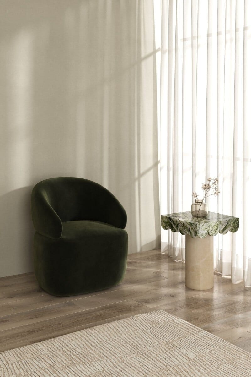 Aylin Marble Side Table - Image 2