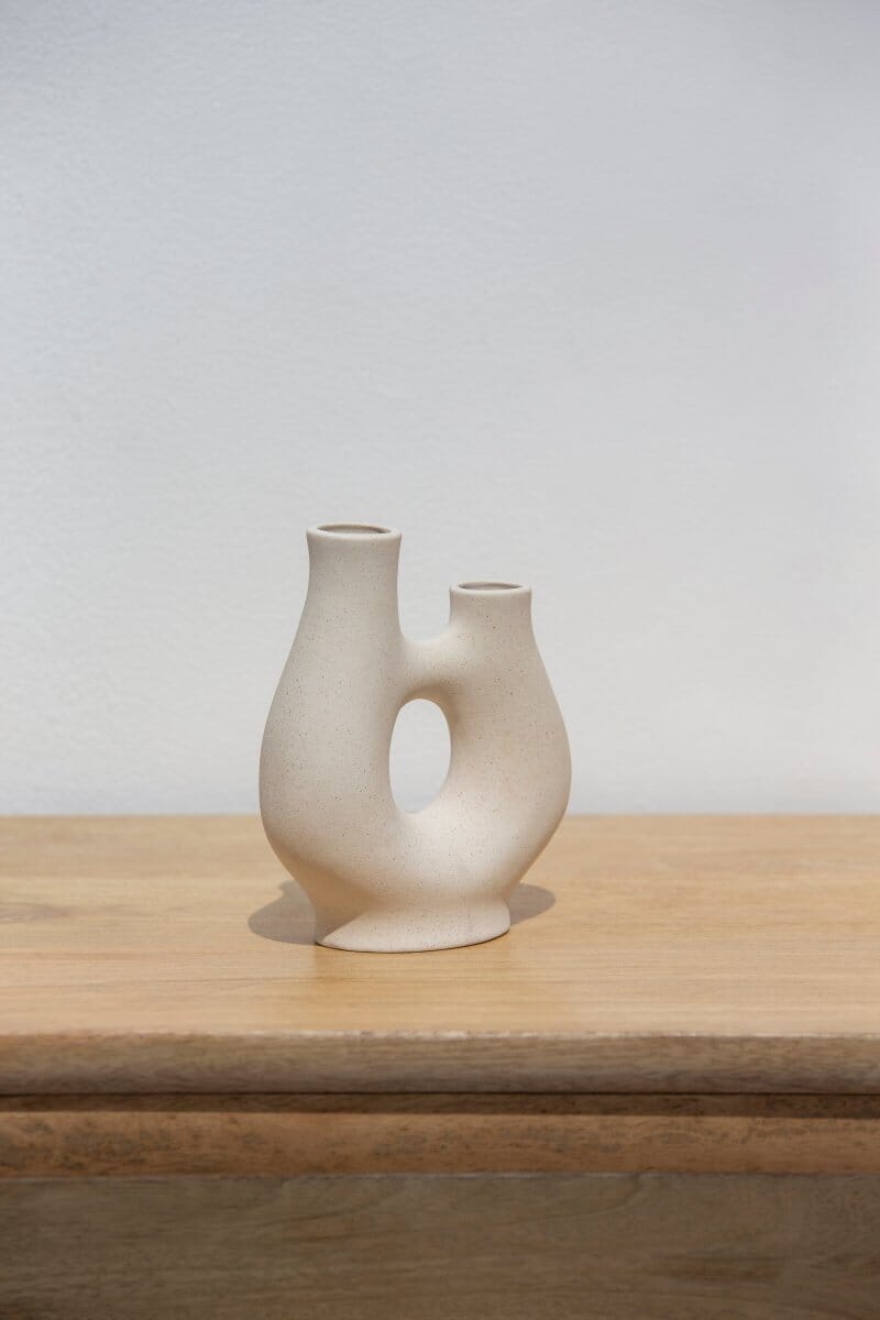 Twined Ceramic Vase