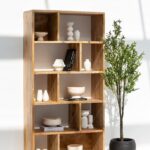Adele Wooden Display Shelves Unit