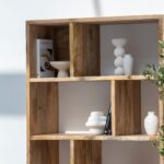 Adele Wooden Display Shelves Unit