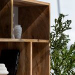 Adele Wooden Display Shelves Unit