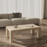 Anita Travertine Coffee Table