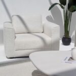 Nerea Off-White Sofa Chair