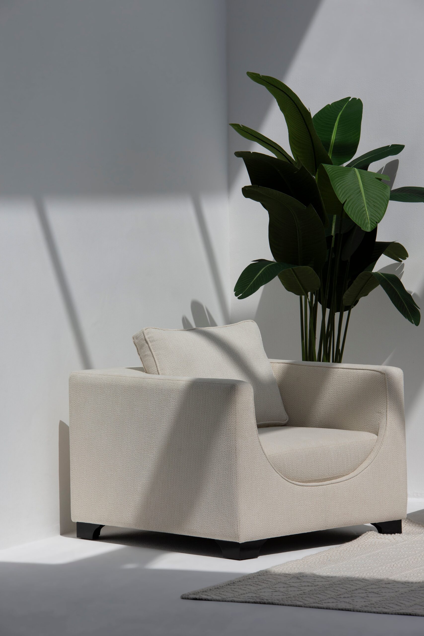 Malvina Beige Sofa Chair - Image 6