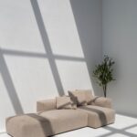 Karina Champagne Beige Modular Sofa