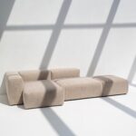 Karina Champagne Beige Modular Sofa