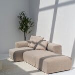 Karina Champagne Beige Modular Sofa