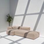 Karina Champagne Beige Modular Sofa