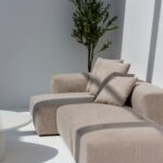 Karina Champagne Beige Modular Sofa