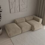 Karina Champagne Beige Modular Sofa