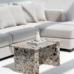 Vilma Rectangular Terrazzo Coffee Table