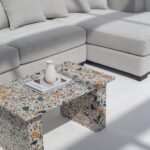 Vilma Rectangular Terrazzo Coffee Table
