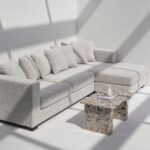 Vilma Rectangular Terrazzo Coffee Table